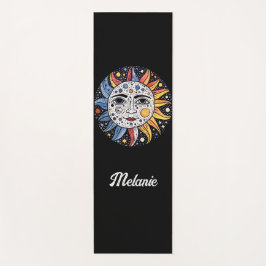 ミニマモダンリスト天日ムーンモノグラム ヨガマット