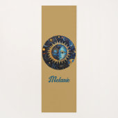 ミニマモダンリスト天日ムーンモノグラム ヨガマット (裏面)