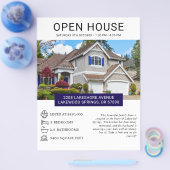 ミニマモダンリスト実在エステートオープンハウス チラシ (シングル)