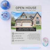 ミニマモダンリスト実在エステートオープンハウス チラシ (シングル)