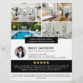 ミニマモダンリスト実在エステートオープンハウス チラシ (裏面)