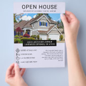 ミニマモダンリスト実在エステートオープンハウス チラシ (手)