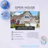 ミニマモダンリスト実在エステートオープンハウス チラシ (シングル)