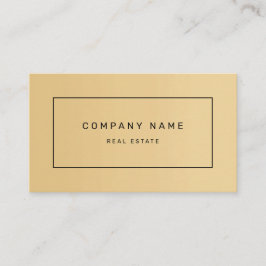 ミニマモダンリスト実在エステートゴールデン 名刺
