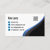 ミニマモダンリスト実在エテート 名刺 (裏面)