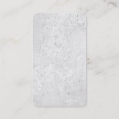 ミニマモダンリスト平シンプル野ホワカスタムイト 名刺 (裏面)