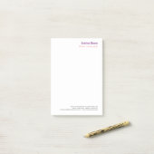 ミニマモダンリスト平原プロフェッショナル ポストイット (デスク上)