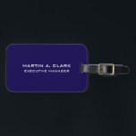 ミニマモダンリスト平野エレガント濃ブルー ラゲッジタグ<br><div class="desc">あなたもしは表現自分の仕事の倫理とスキルを反映する方法で自分自身を望む、これは自分のためである。、読み取り、ミニマシンプルリスト、デザインであなたの人格を表示モダンする。</div>