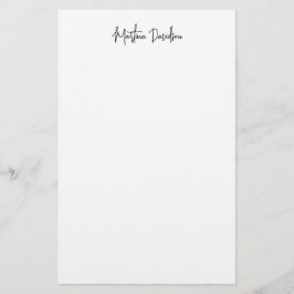 ミニマモダンリスト平野クリエイティブ書道 便箋