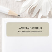 ミニマモダンリスト平野シンプル ラベル (インサイチュ)