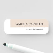 ミニマモダンリスト平野シンプル 名札 (インサイチュ)