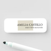 ミニマモダンリスト平野シンプル 名札 (インサイチュ)