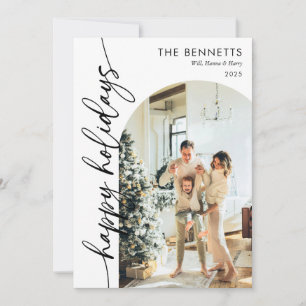 ミニマモダンリスト年のレビューArch写真 シーズンカード