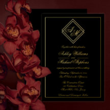 ミニマモダンリスト幾何モノグラ結婚ムのブラック