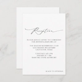 ミニマモダンリスト式レセプション エンクロージャーカード