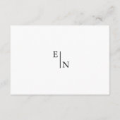 ミニマモダンリスト式レセプション エンクロージャーカード (裏面)