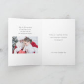 ミニマモダンリスト愛ジョイ平和数々の – 写真 シーズンカード (内部)