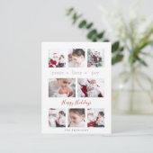 ミニマモダンリスト愛ジョイ平和数々の – 写真 シーズンポストカード (スタンド正面)