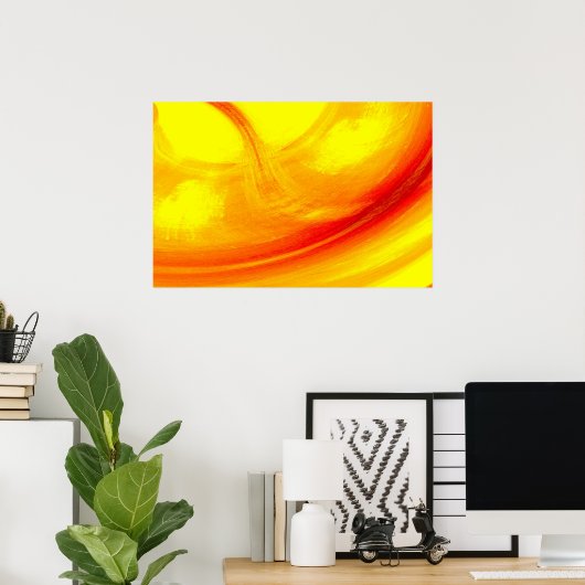 ミニマモダンリスト抽象芸術アートプリントポスター ポスター (ホームオフィス)