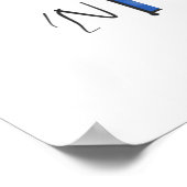 ミニマモダンリスト抽象芸術第3号 ポスター (角)