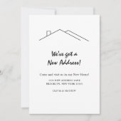 ミニマモダンリスト新しいアドレ得スの移行 案内状 (正面)