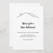 ミニマモダンリスト新しいアドレ得スの移行 案内状 (正面/裏面)