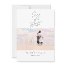 ミニマモダンリスト日付のフォトカードを保存