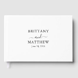 ミニマモダンリスト書結婚道 ゲストブック