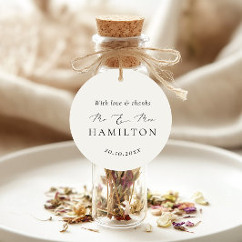 ミニマモダンリスト書結婚道 フェイバータグ