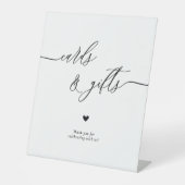 ミニマモダンリスト書道カード&ギフト 台座サイン (正面)