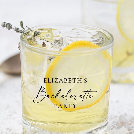 ミニマモダンリスト書道バチェロレッテ ウイスキーグラス