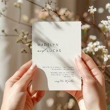 ミニマモダンリスト書道白黒結婚ズ