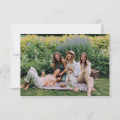 ミニマモダンリスト書 サンキューカード (裏面)