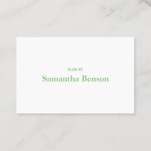 ミニマモダンリスト木製背景ロイヤリティカード 名刺 (裏面)