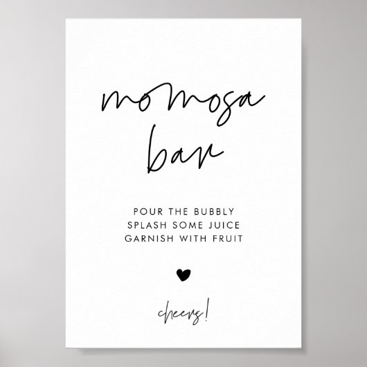 ミニマモダンリスト桃佐バー徴候 ポスター (正面)