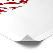 ミニマモダンリスト植物プリント ポスター (角)