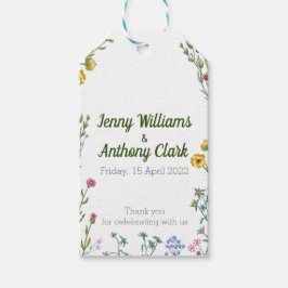 ミニマモダンリスト植物学フローラ ギフトタグ