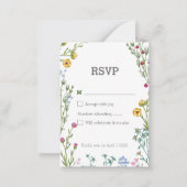 ミニマモダンリスト植物学フローラ ノートカード (正面)