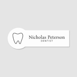 ミニマモダンリスト歯歯歯科クリニック 名札