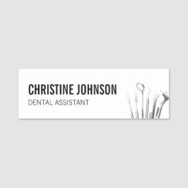 ミニマモダンリスト歯科助手 名札