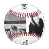 ミニマモダンリスト父の日の最高のパパEver Photo 野球ボール (裏面)