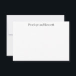 ミニマモダンリスト白黒クラシックタイポグラフィ サンキューカード<br><div class="desc">ミニマモダンリスト白黒クラシックタイポグラフィサンキューカード</div>