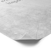 ミニマモダンリスト白黒コーヒーアート ポスター (角)