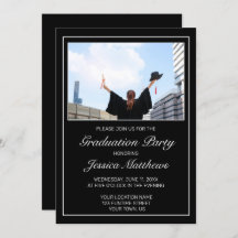 ミニマモダンリスト白黒写真卒業