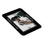 ミニマモダンリスト白黒結婚ズ マグネット (右側)