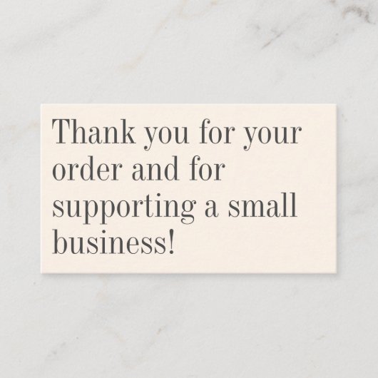 ミニマモダンリスト白黒編集可能ありがとう 名刺 (正面)