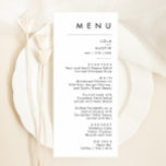 ミニマモダンリスト結婚のディナーメニュー メニュー<br><div class="desc">ミニマモダンリスト結婚のディナーメニューは、あなたの上品なボホのメニューに結婚最適だ。そのシンプル抽象デザインはスクリプユニークトと白い色のパレミニマルットを伴って、この製品は単にシックなボヘミズムを維持しながら与え、贅沢な贅沢の製品です。今ま保でも、好きなアートワークやグラフィックでパーソナライズすることもできます。このコレクション内の他の製品を見ても、あなたの全体を一緒結婚に持ち込む！</div>