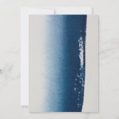 ミニマモダンリスト結婚アート 招待状 (裏面)