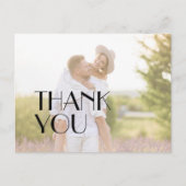 ミニマモダンリスト結婚アールデコの写真 ポストカード (正面)