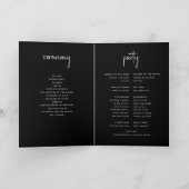 ミニマモダンリスト結婚写真 プログラム (内部)